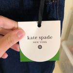 Kate Spade X Target NWT High Rise Straight Leg Wide Cuff Size 16 Blue Photo 6