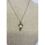 800 Sterling Silver‎ Charm Pendant Movable Cuckoo Clock Vintage European Photo 13