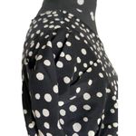 Beat Womens Dress Size XS Black White Polka Dot Pockets Fun Flirty Short Vintage Photo 3