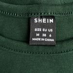 SheIn Basic Green Baby Tee Photo 3