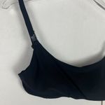 ANDIE NWT  Swim The Riviera Top Bikini Top Flat Black Size Small S NEW Photo 2