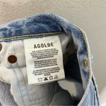 AGOLDE Parker Jeans Distressed Cut Off Raw Hem Womens Size 25 Photo 4