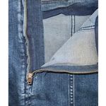 Free People  Denim Shoelace Lace Up Pencil Skirt, Size 2 Photo 4