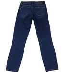 Paige  Verdugo Crop Blue Denim Ankle Jeans Photo 9