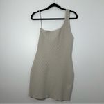 Babaton Aritzia  Sculpt Knit Dress One Shoulder, Ribbed, Women's Size Large Photo 1