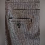 Loft Ann Taylor Petites Gray Herringbone Dress Pants Washable Size 14p Photo 4