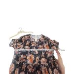 Emery Rose Floral Black Print Dress Sz 2XL NWT Photo 4