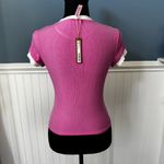 SKIMS NWT  Soft Lounge Baby Tee - blush multi - size Medium - SOLD OUT 💗 Photo 4