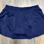 L.L.Bean New with Tags  Swim Skirt Darkest Navy 18W Plus UPF 50+ Photo 0