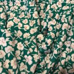 Kaileigh Tasha Dress Green Floral Summer Sleeveless Cross Back Size S Photo 11