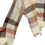 Just Polly distressed vneck cropped sweater Size L Photo 1