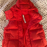 Lululemon  Wunder Puff Cropped Vest Red Photo 0