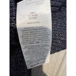 Boden Holiday Dressy Ribbed Metallic Cardigan Navy Blue X Photo 4