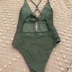 prAna  Sage Green Women's One-Piece Swimsuit Photo 2
