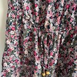 Bebop NWT  S Small Floral Romper Off Shoulder Bardot Drawstring Waist Mini Skort Photo 5