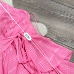 Pink Lily  delightfully in love hot pink romper Photo 5