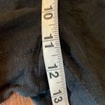 Talbots  Chelsea Crop black linen button side wide leg pant 10 Photo 4