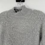 Missguided  Gray Mock Neck Long Sleeve Mini Knit Sweater Dress Women's Size 2 Photo 2