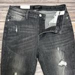 Judy Blue Washed Out Black Grey Distressed Cut Off Skinny Fit Ankle Jeans 11 30 Photo 2