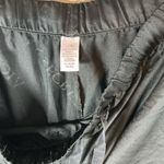 Victoria's Secret  Black Pajama Set with Pink Trim Photo 6