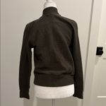 Lululemon  Dark Olive On Repeat Bomber Jacket Sz 8 Photo 10