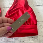J.Crew DD Halter Tie Back Bikini Top NWT size 3X in Venetian Red Swimsuit Photo 2