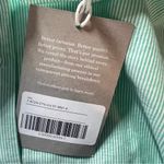 Everlane NWT  The Silky Cotton Relaxed Shirt Striped Green Size 4 NEW Photo 10