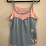 Disney Retro Store Pink and Blue Eeyore Tank Top Size XL Photo 0