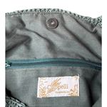 Cappelli Straworld Hand Crochet Toyo Green Hobo Handbag Boho Hippie Festival Photo 2