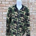 Sanctuary NWT Camo Sherpa Bomber Jacket Photo 1