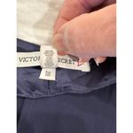 Victoria's Secret  Sleeveless Mini Slip Dress 100% Silk Blue Women's Size Large Photo 4