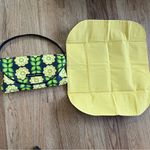 Petunia Pickle Bottom Black and Green Floral Clutch changing pads Photo 5