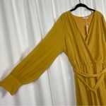 Baltic Born Mustard Yellow Celine Maxi Dress Sz.2X NWT Photo 8