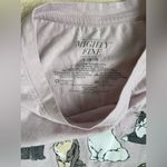 Mighty fine  light pink cat lover short sleeve tshirt, pullover, cotton blend; L Photo 3