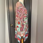 Charlie Paige Vibrant Colorful Bohemian Fairy Whimsy Festival Kimono Cardigan Photo 1