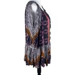 Free People  Patterned Multicolor Dress Photo 3