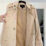 London Fog Double Breasted Trench Coat Size PXS Cream Photo 10