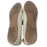 Steve Madden  Caddie White Rhinestone Jeweled Mary Jane Ballet Flats Shoes Sz 9M Photo 2