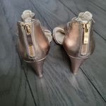 INC  gold shoes sandals platform heels 9 Photo 2