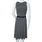 Boden Womens‎ 4R Navy White Striped Sleeveless Dress Nautical Preppy Coastal Blue Size 4 Photo 3