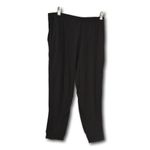 ASOS DESIGN Women's Black Tailored Tapered Pants Size US 10 Soft Pull-On Photo 2