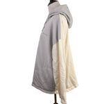 Outdoor Voices  Grey & Cream Colorblock Hoodie Size Medium Photo 6