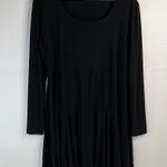 Sympli The Best Sz 14 Tunic Top Dress Black Asymmetrical Hem Long Sleeve Canada Photo 1