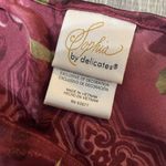 Delicates Sophia By Slip Dress Nightgown Women M Lingerie Satin Luxe Rich Floral Photo 2