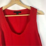 Banana Republic Bright Red Ladder Lace Scoop Neck Tank Top S Photo 2
