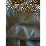 Nanette Lepore Skirt Women 12 Brown Black Tweed Velvet Trim Pencil Straight Photo 6