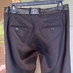 Vince  Wool Blend Dress Pant with Leather Detail Photo 4