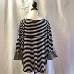 Westbound Beautiful striped shirt with plaid detail on sleeve Photo 1