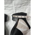 Clarks Emily Rae Black Leather Mary Jane Block Heel Shoes Size 10W Photo 5