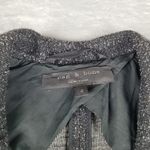 Rag and Bone  Womens Gray Wool Blend Blazer Tweed Size 4 Photo 3